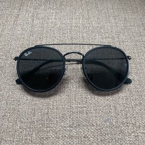 Round Double Bridge Ray Ban Sunglasses